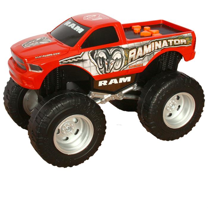 Road Rippers Şahlanan Sesli Kamyonet Dodge Ram Kırmızı