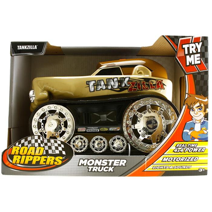Rippers Monster Truck Tankzill Sesli Ve Işıklı 4x4 Kamyonet