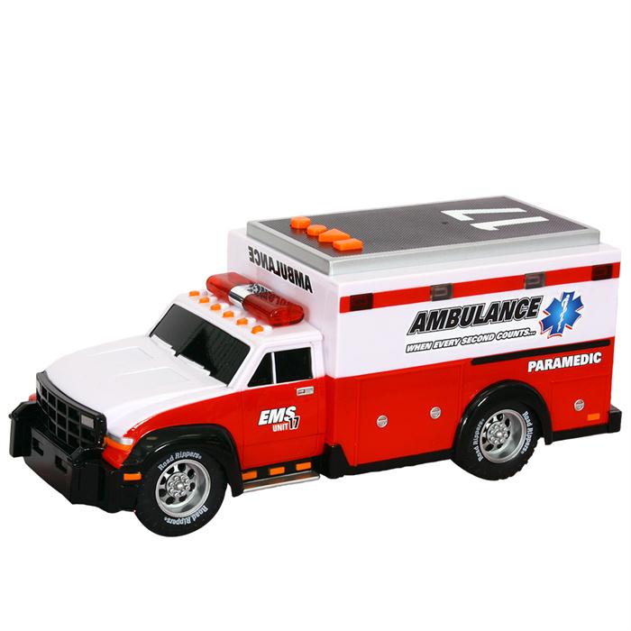 Road Rippers Rush Rescue Sesli ve Işıklı Ambulans Aracı