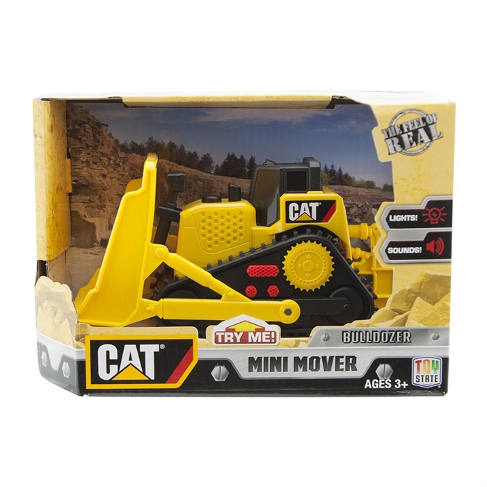 Cat Mini Sesli ve Işıklı Bulldozer İş Makinesi 34613