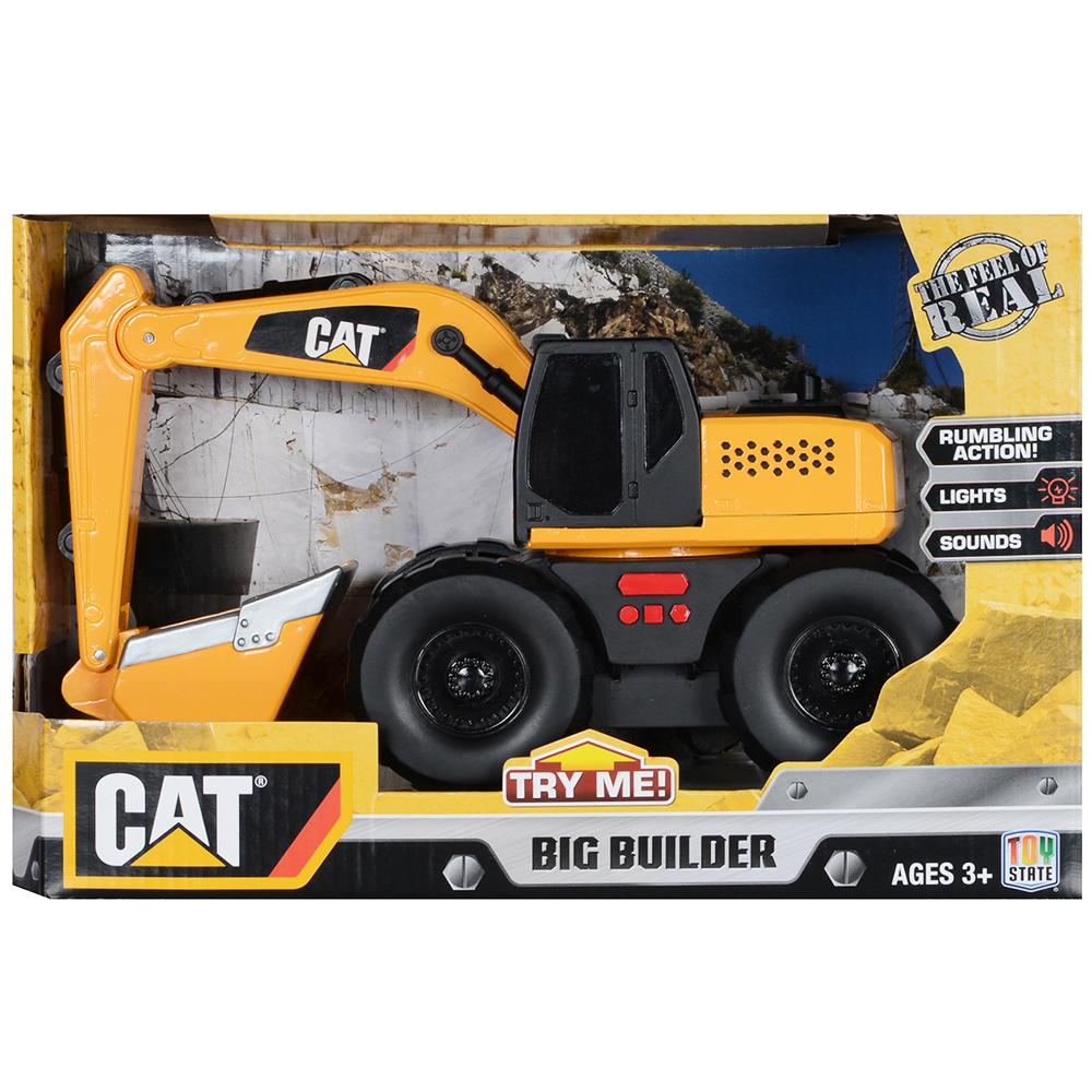 Cat İş Makinası Excavator Sesli ve Işıklı Fonk.