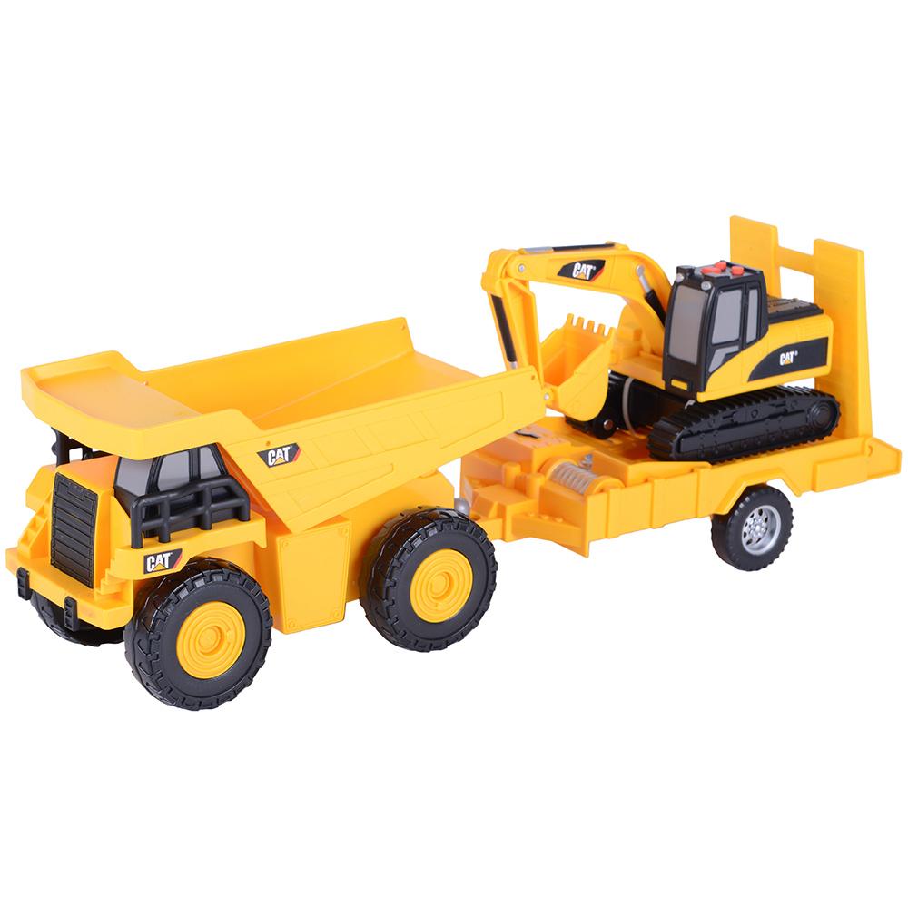 Cat Dupm Pulling ExcavatorSesli Ve Işıklı Oyun Set
