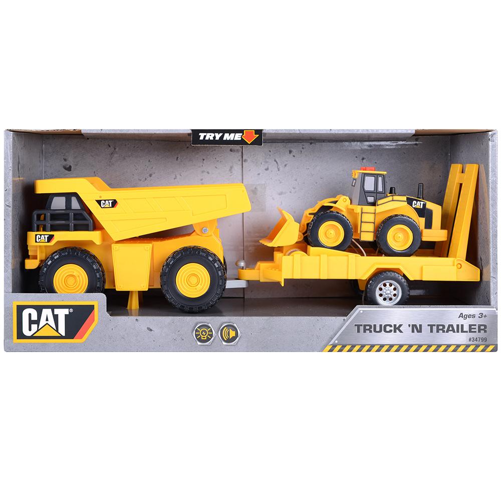 Cat Dupm Pulling Wheel Loader Sesli Ve Işıklı Oyun