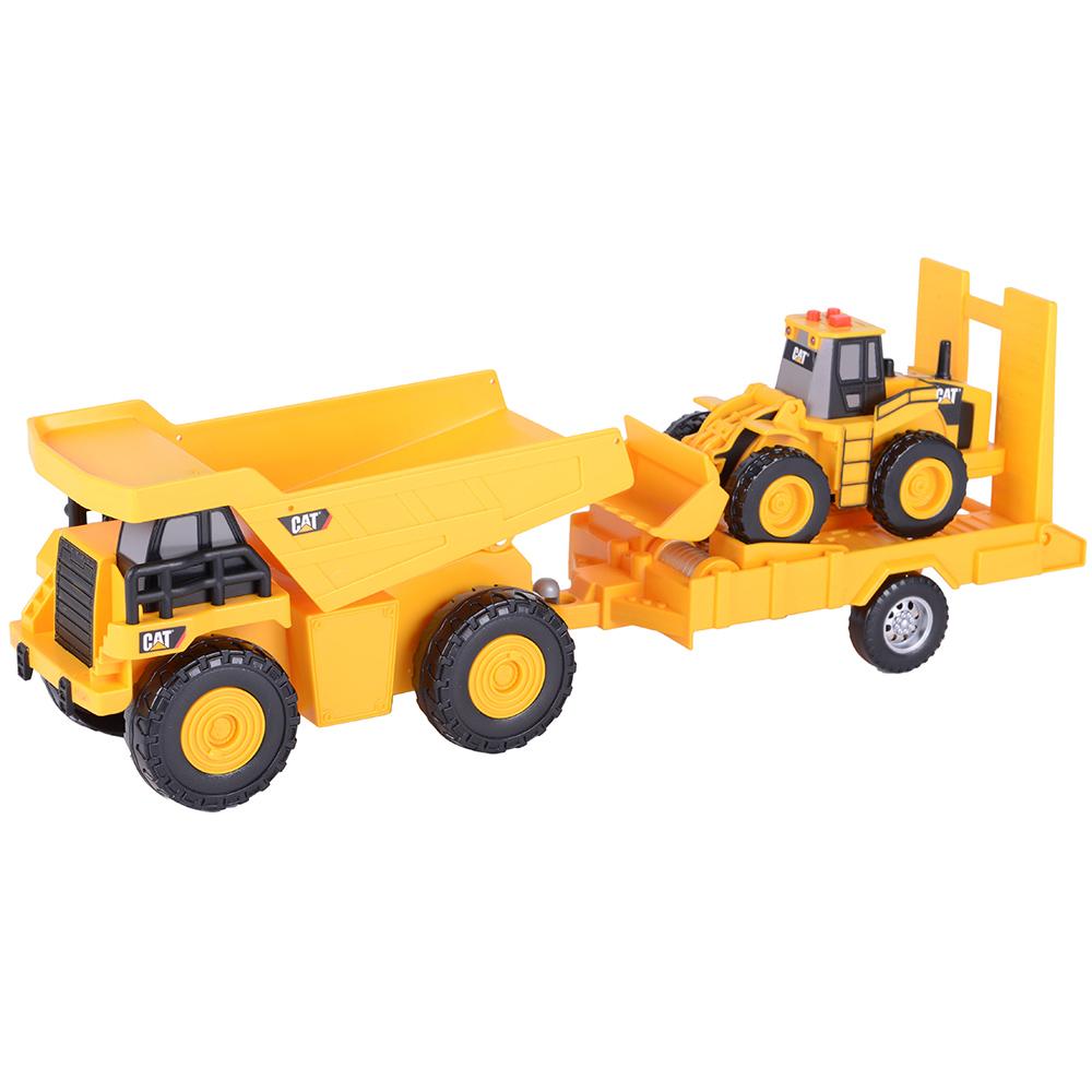 Cat Dupm Pulling Wheel Loader Sesli Ve Işıklı Oyun
