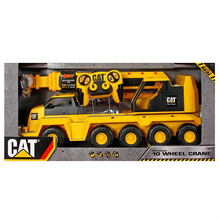 Cat Kablo Kumandalı Sesli - Işıklı Büyük Vinç