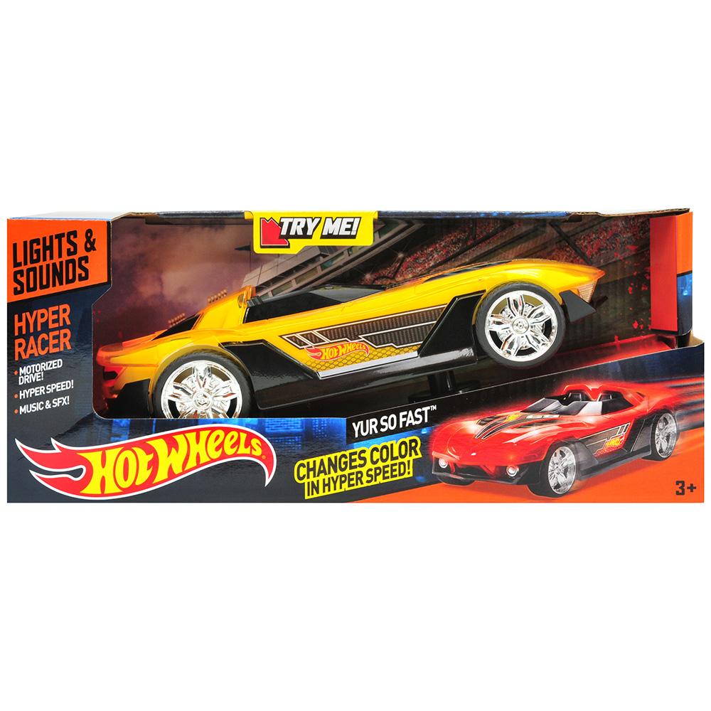 Hot Wheels Hareketli Sesli ve Işıklı Renk Değiştiren Oyuncak Arab