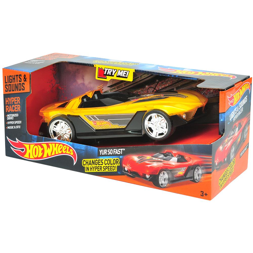 Hot Wheels Hareketli Sesli ve Işıklı Renk Değiştiren Oyuncak Arab