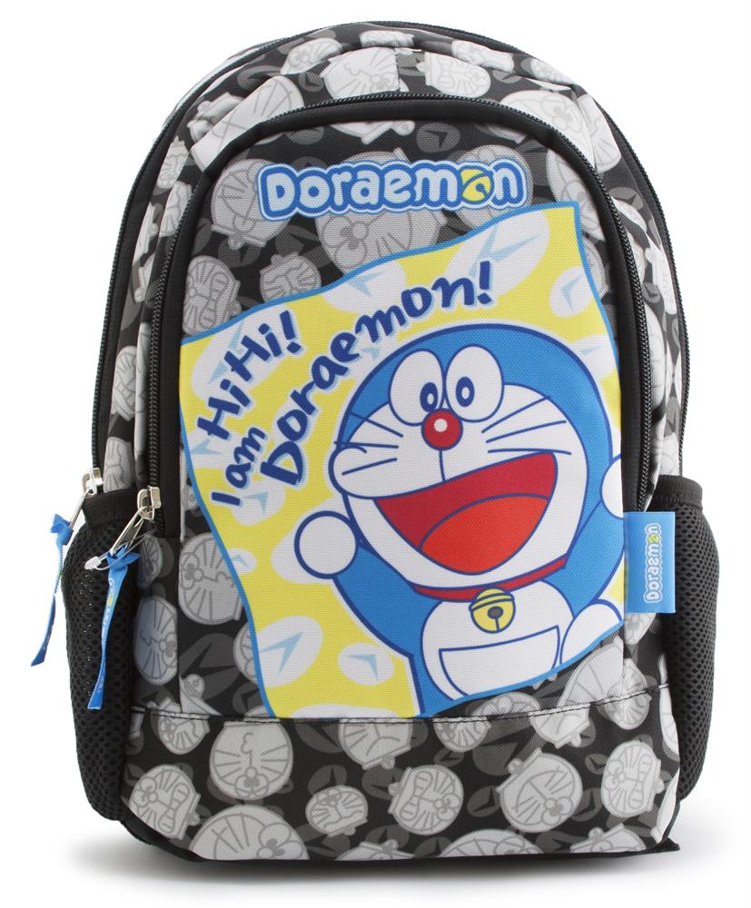 Doraemon Anaokulu Sırt Çantası Siyah