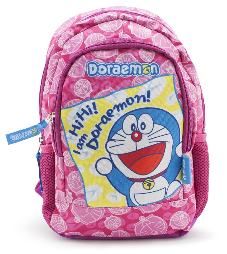 Doraemon Anaokulu Sırt Çantası Pembe