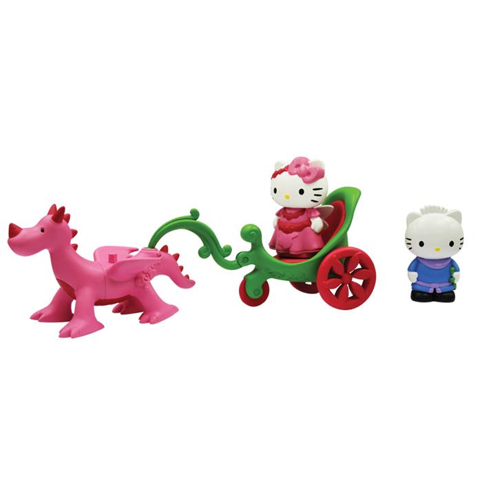 Hello Kitty Ejderha Ve Arabası Oyun Seti
