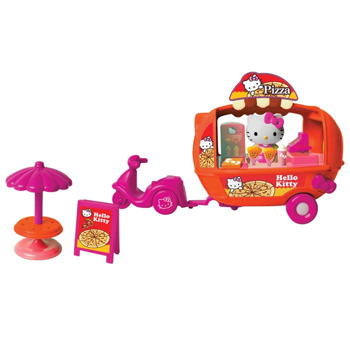 Hello Kitty Pizza Arabası Oyun Seti