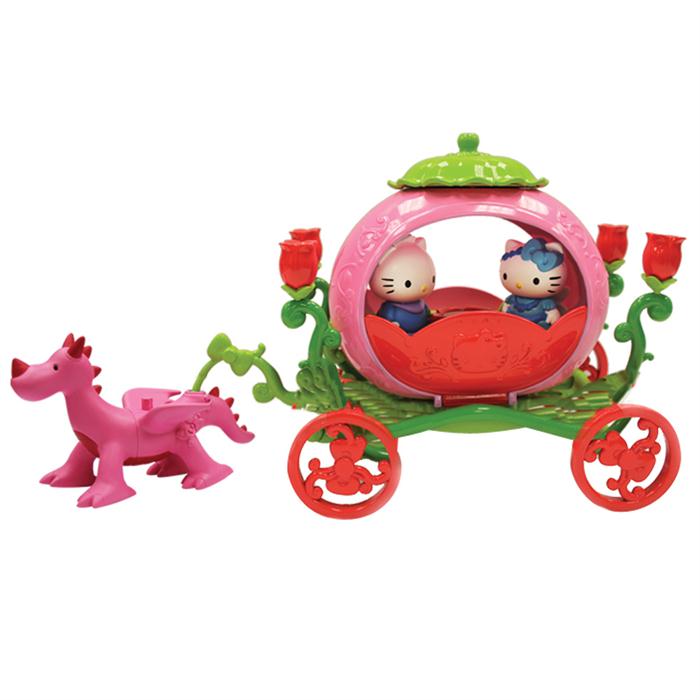 Hello Kitty Ejderha Ve Lüks Arabası Oyun Seti