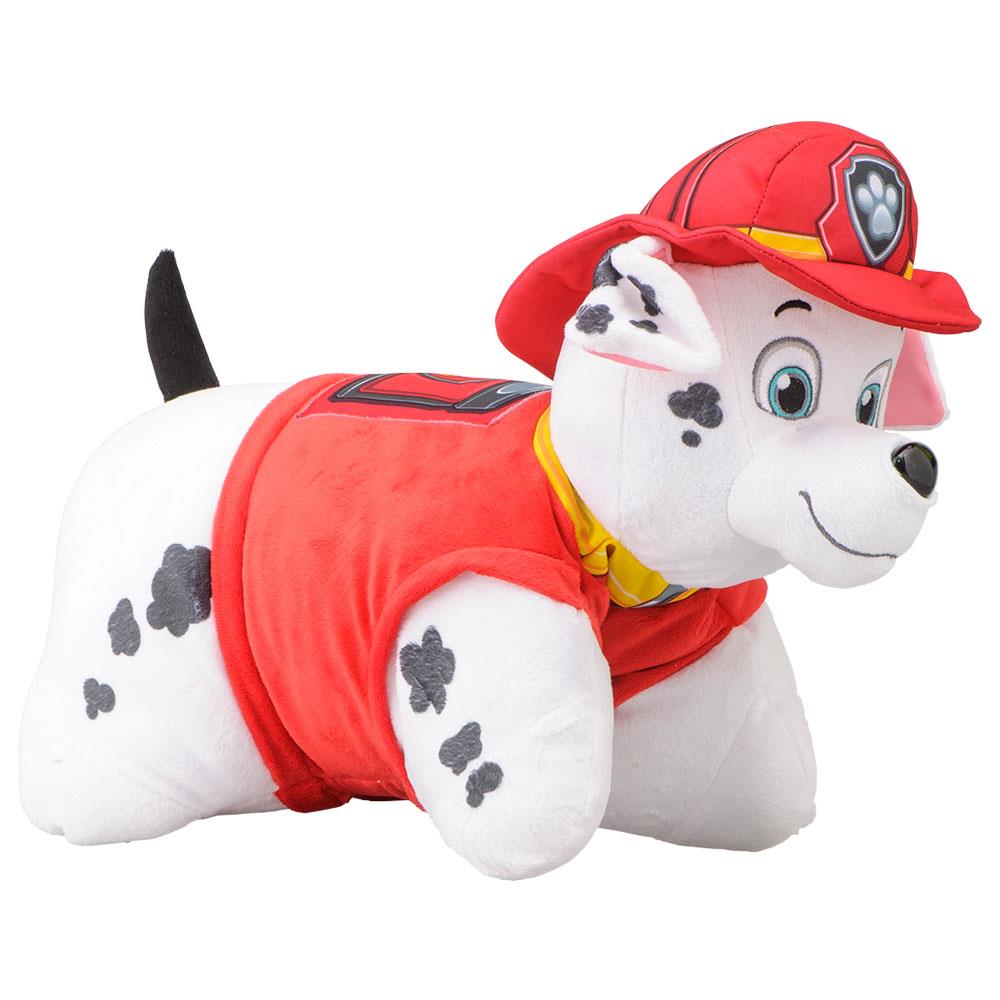Pillow Pets Paw Patrol Peluş Oyuncak Marshall Yastık 28 cm