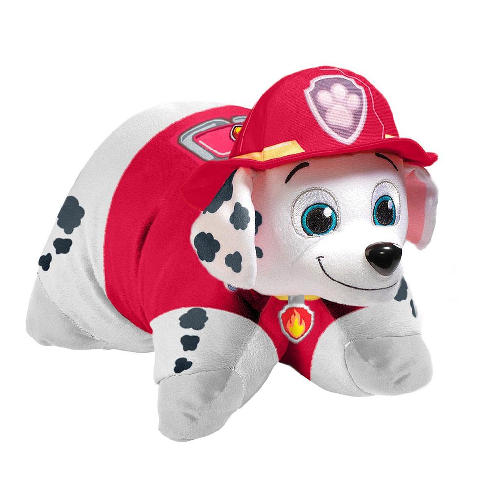 Pillow Pets Paw Patrol Peluş Oyuncak Marshall Yastık 28 cm