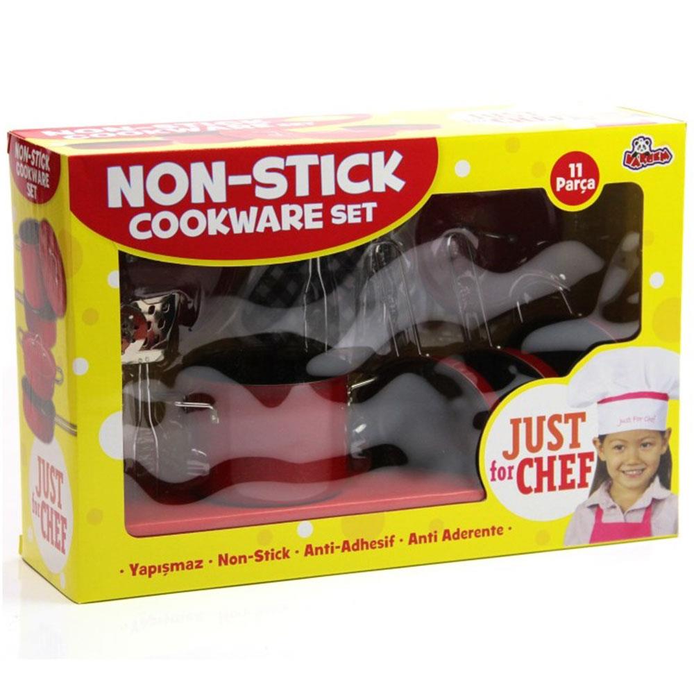 Oyuncak Yapışmaz Tencere Tava Seti 11 Parça