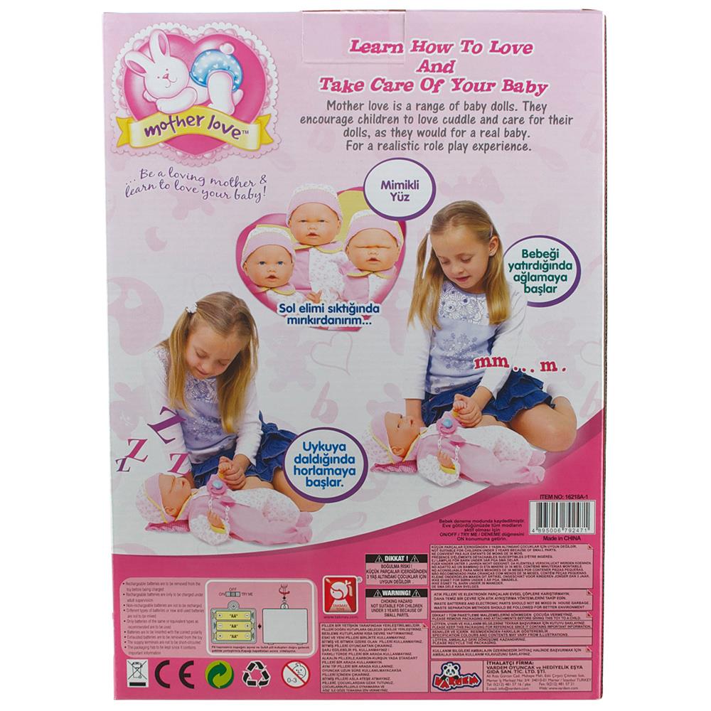 İnteraktif Mila Bebek Nefes Efektli