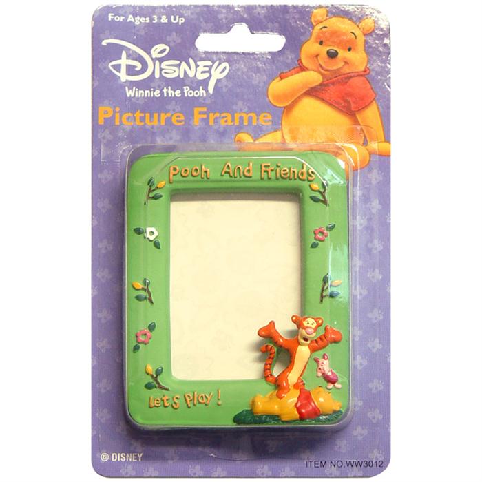 Pooh ve Arkadaşları Yeşil Resim Çerçevesi