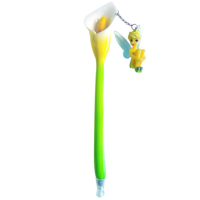TinkerBell Çiçek Tükenmez Kalem Sarı