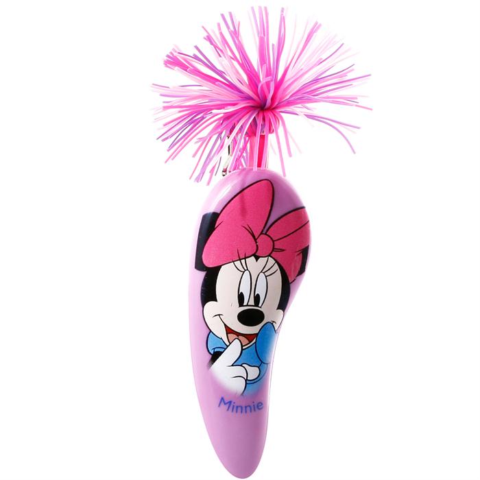 Minnie Mouse Clicker Saçlı Tükenmez Kalem 10 cm