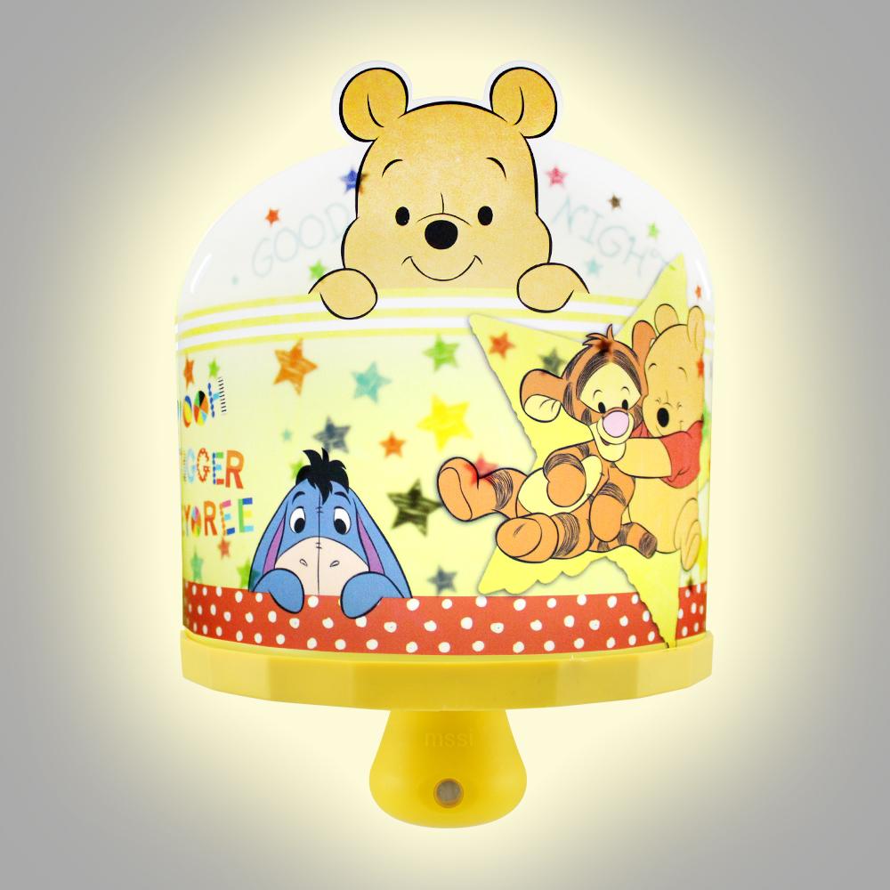 Pooh 3D Ledli Sihirli Gece Lambası