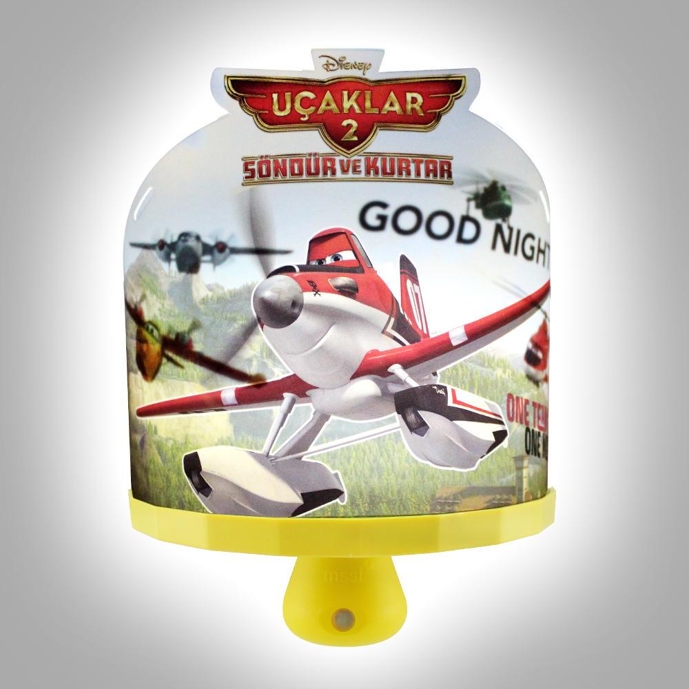 Uçaklar 3D Ledli Sihirli Gece Lambası