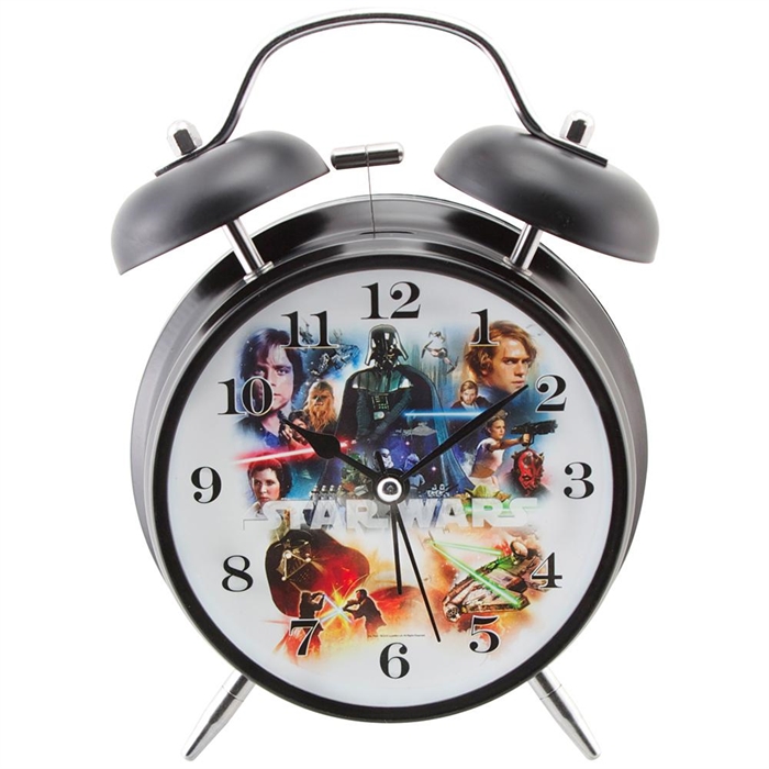 Star Wars Alarmlı ve Işıklı Masa Saati