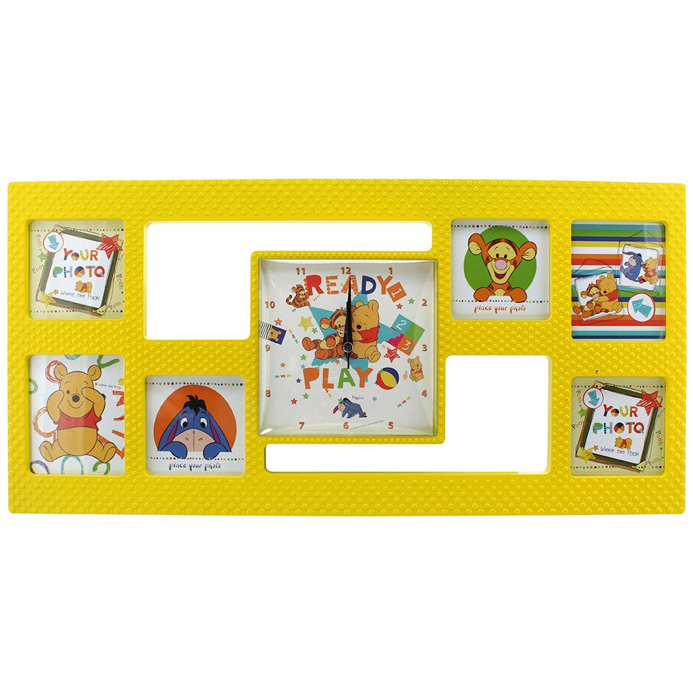 Pooh Çerçeveli Duvar Saati