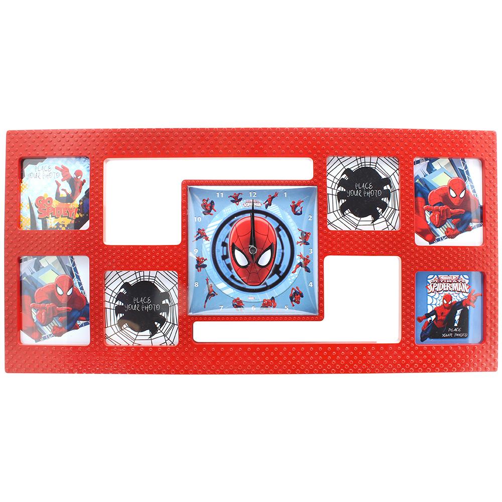 Örümcek Adam Çerçeveli Duvar Saati