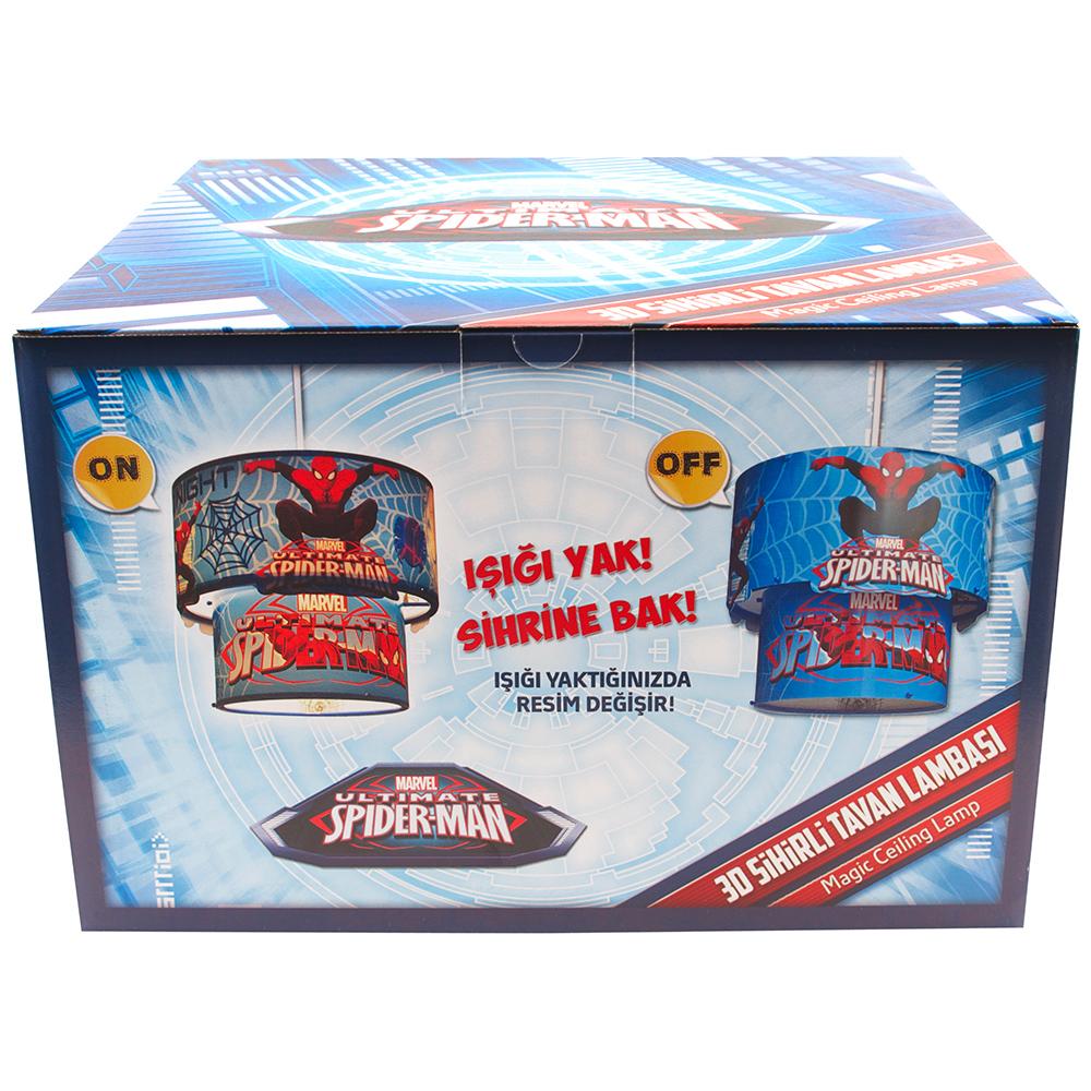 3D Spiderman Sihirli Tavan Sarkıt