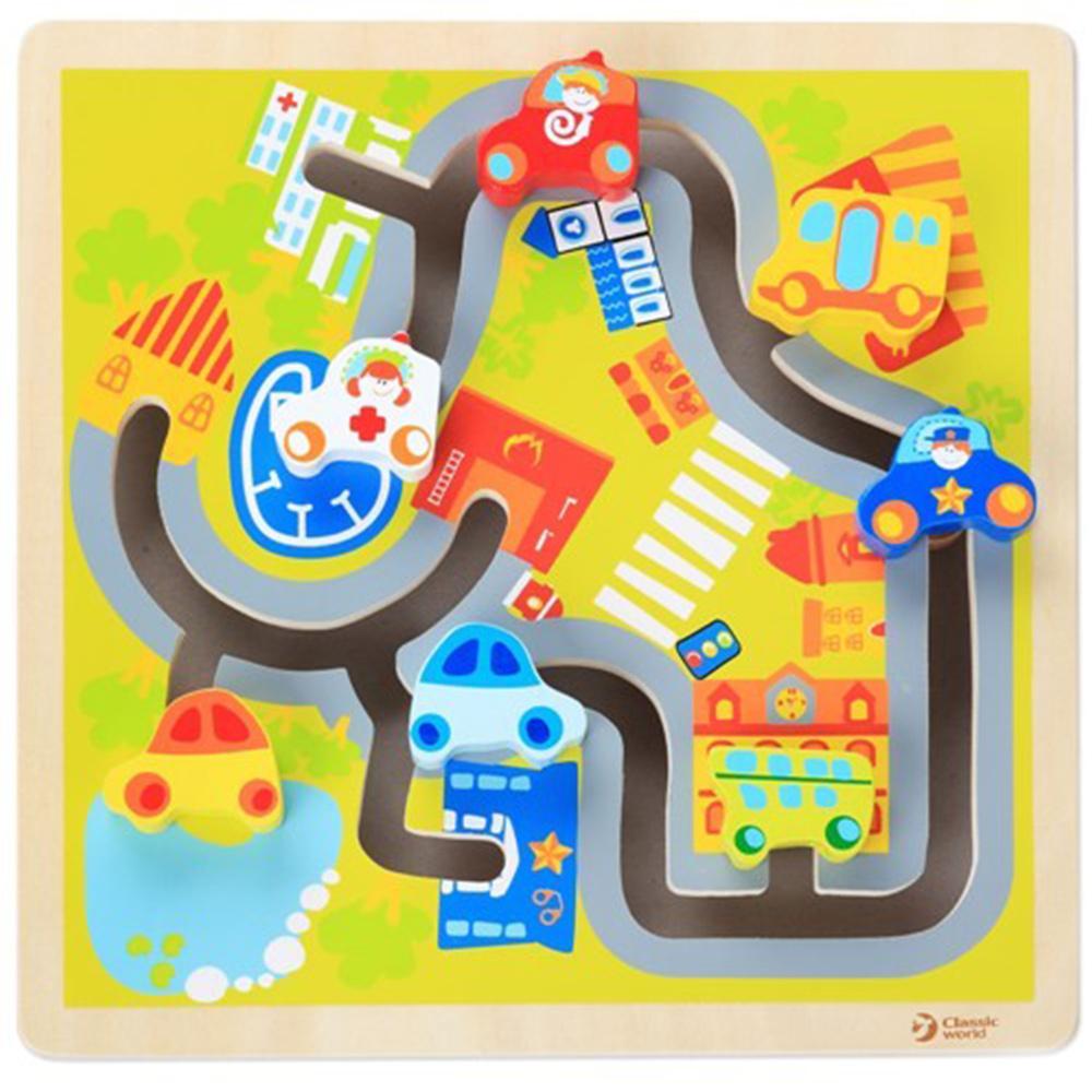 Ahşap Koordinasyon Aleti - Şehir Oyunu