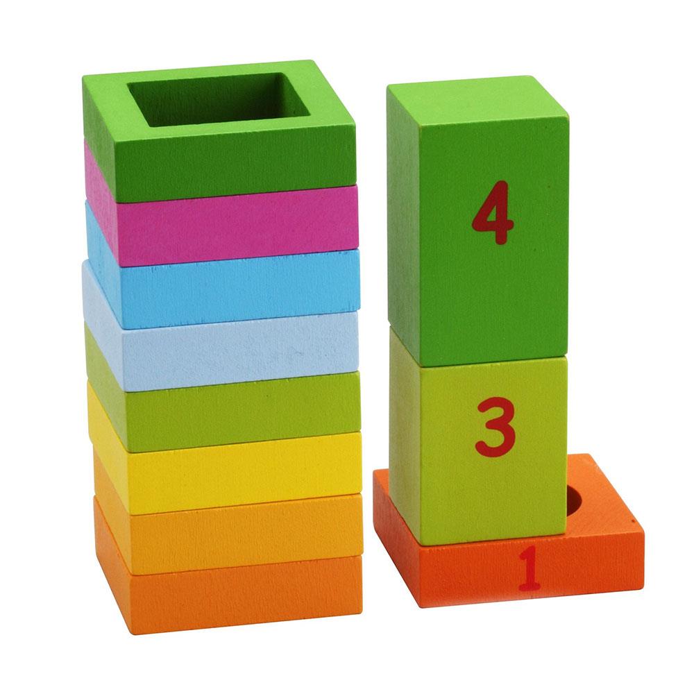 Ahşap Geometrik ve Matematik Zeka Oyunu