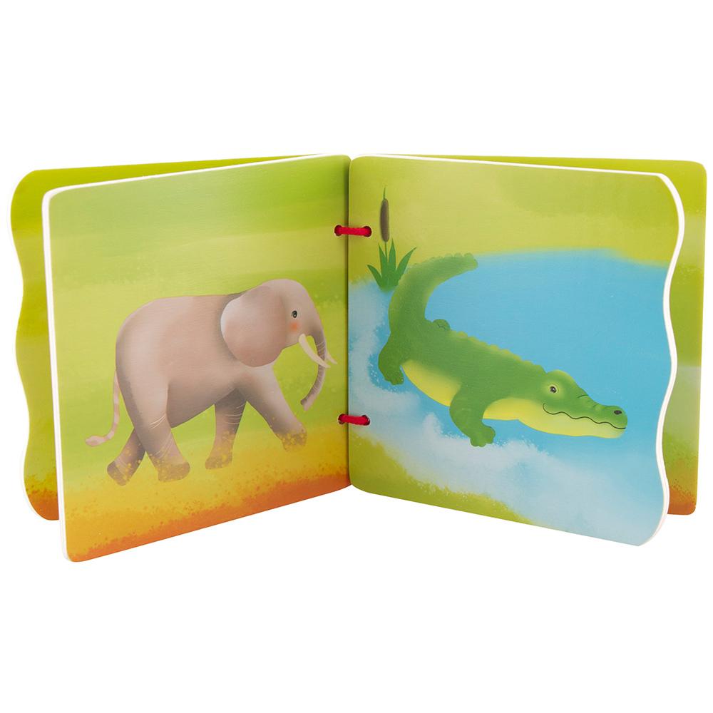 Ahşap Hayvan Ailesi Kitabım