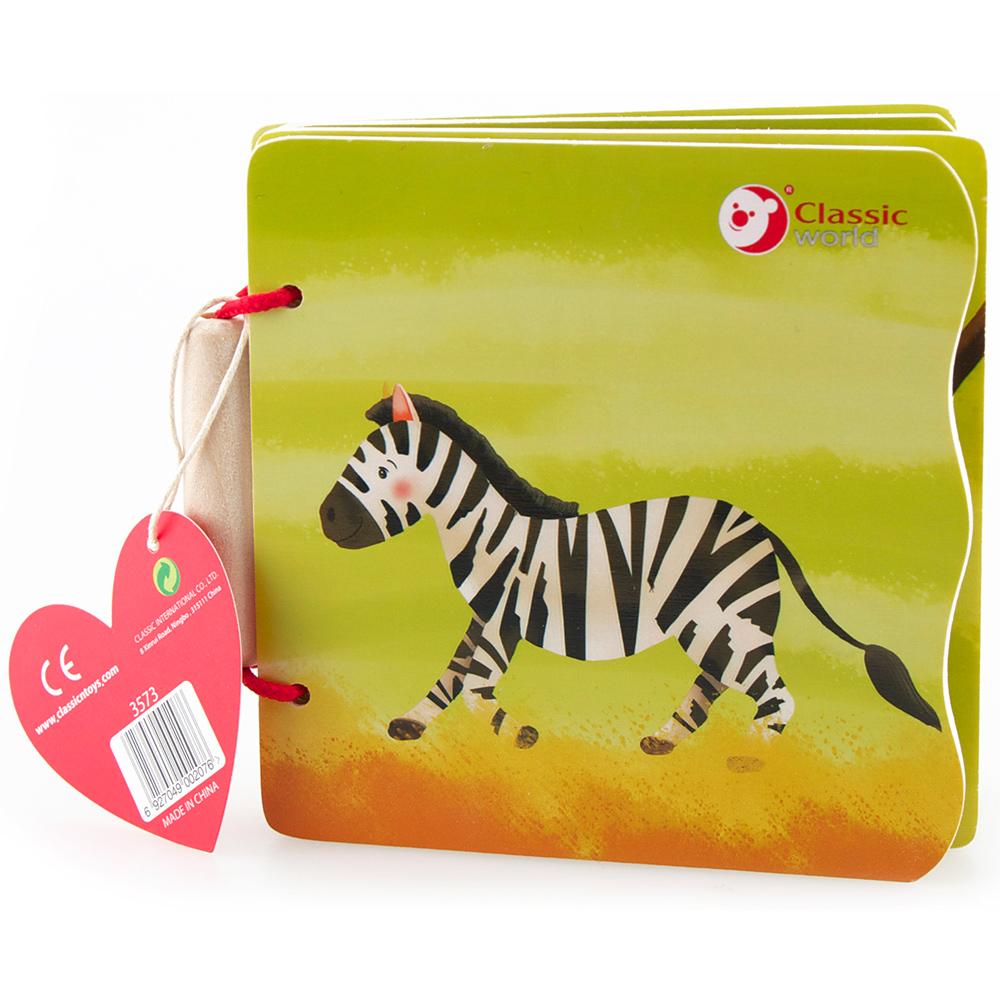 Ahşap Hayvan Ailesi Kitabım