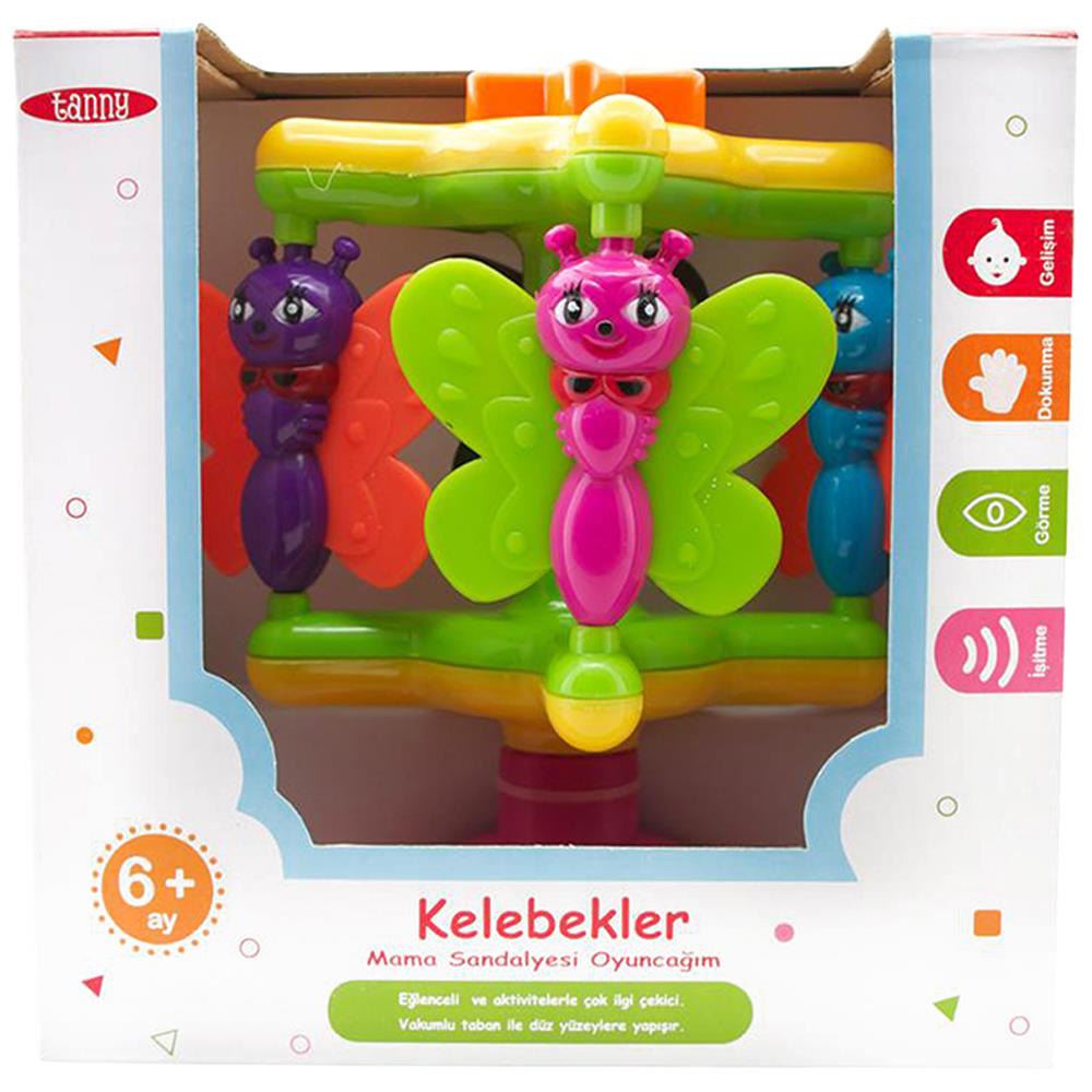 Kelebekler Mama Sandalyesi Oyuncağım