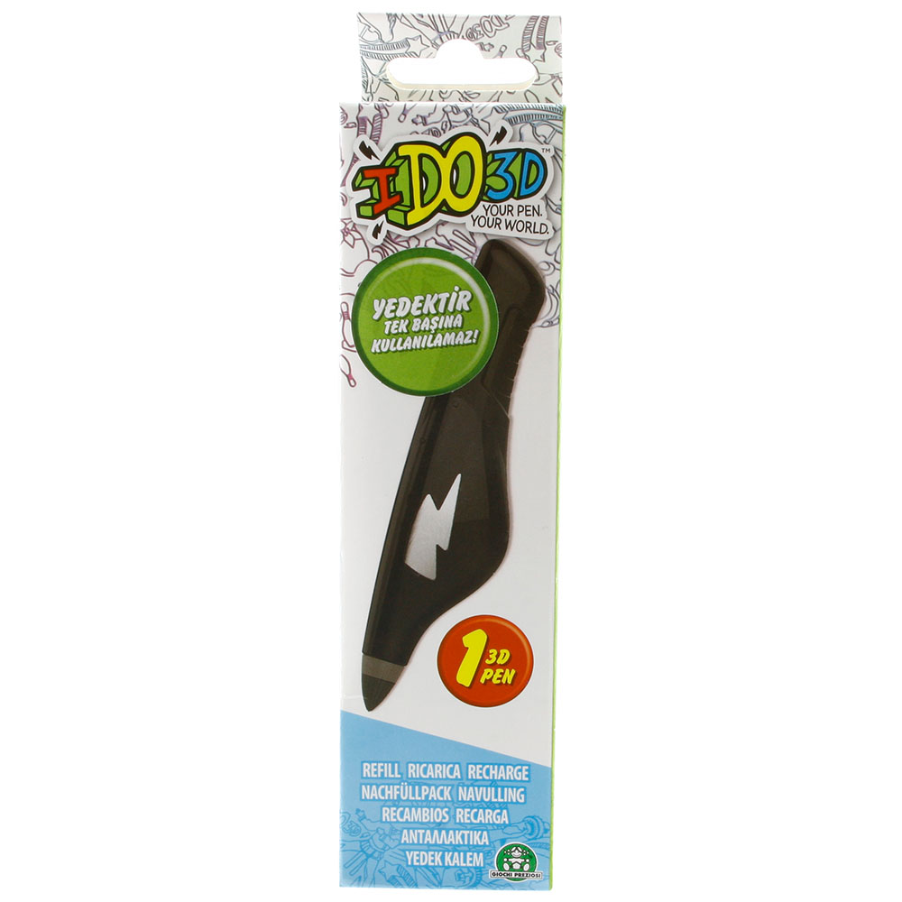 IDO 3D Kalem Gri Renk