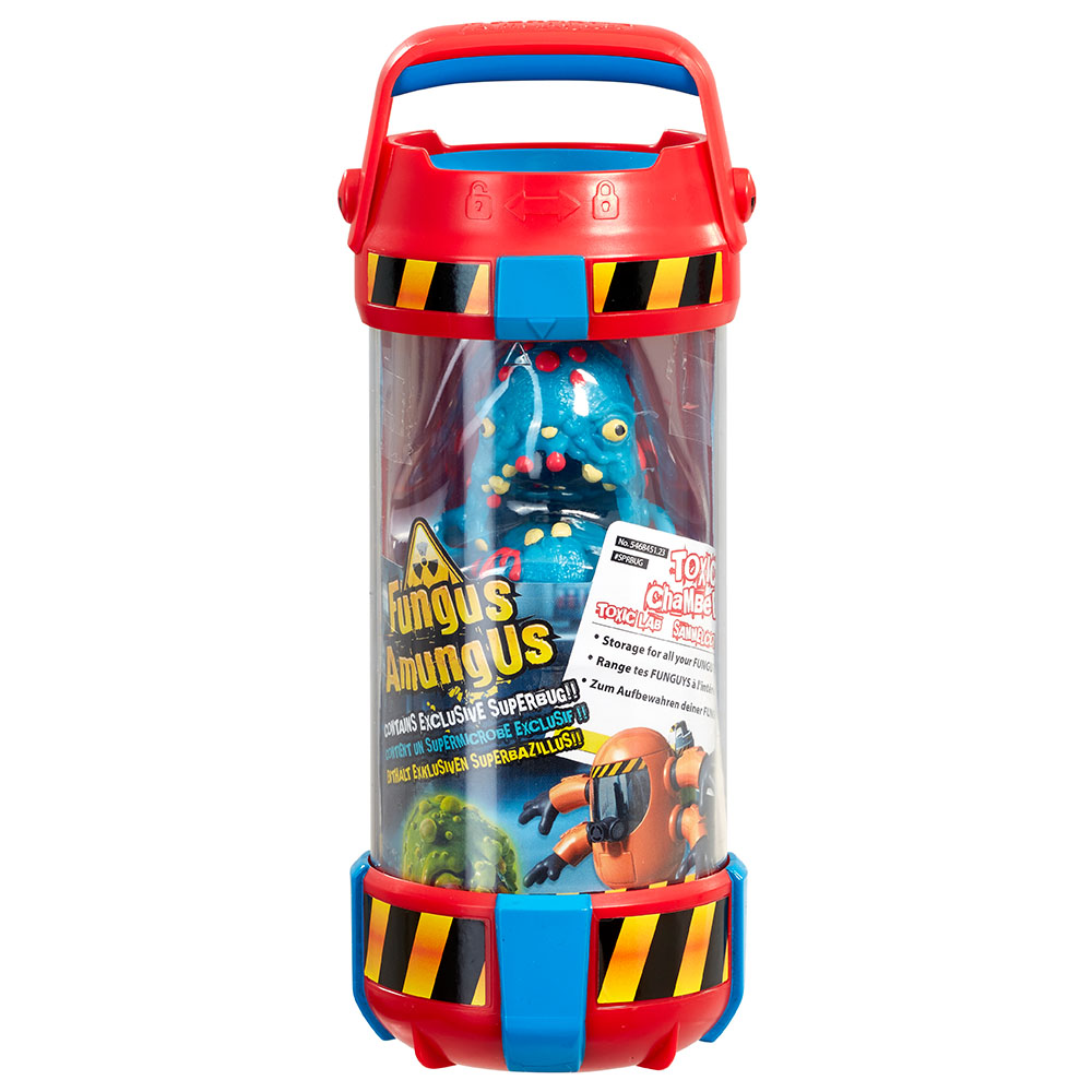 Fungus Amungus Toxic Taşıma Kabı Ve Mavi Figür