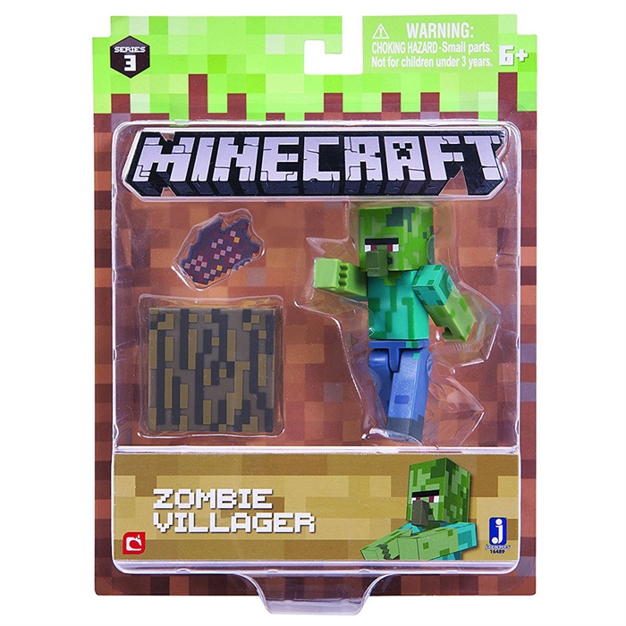 Minecraft Zombie Figür 7 cm