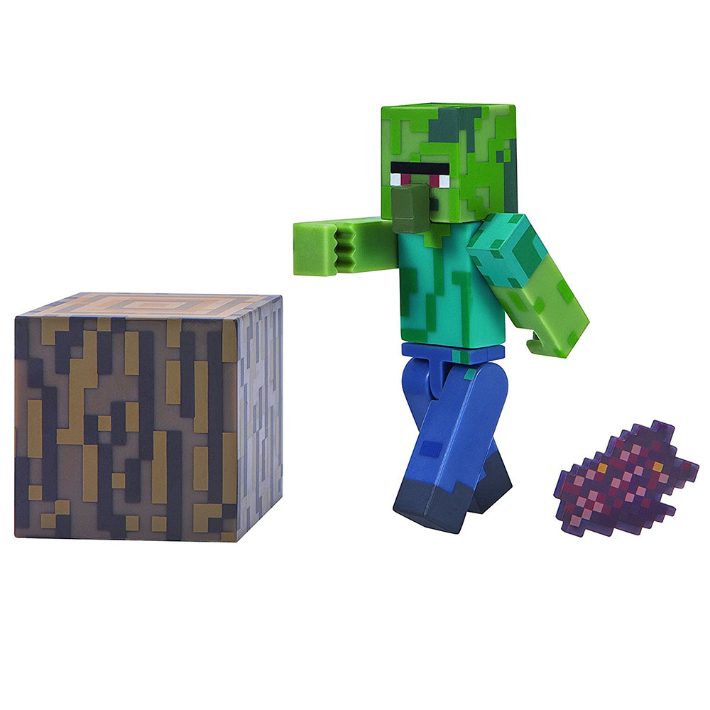 Minecraft Zombie Figür 7 cm