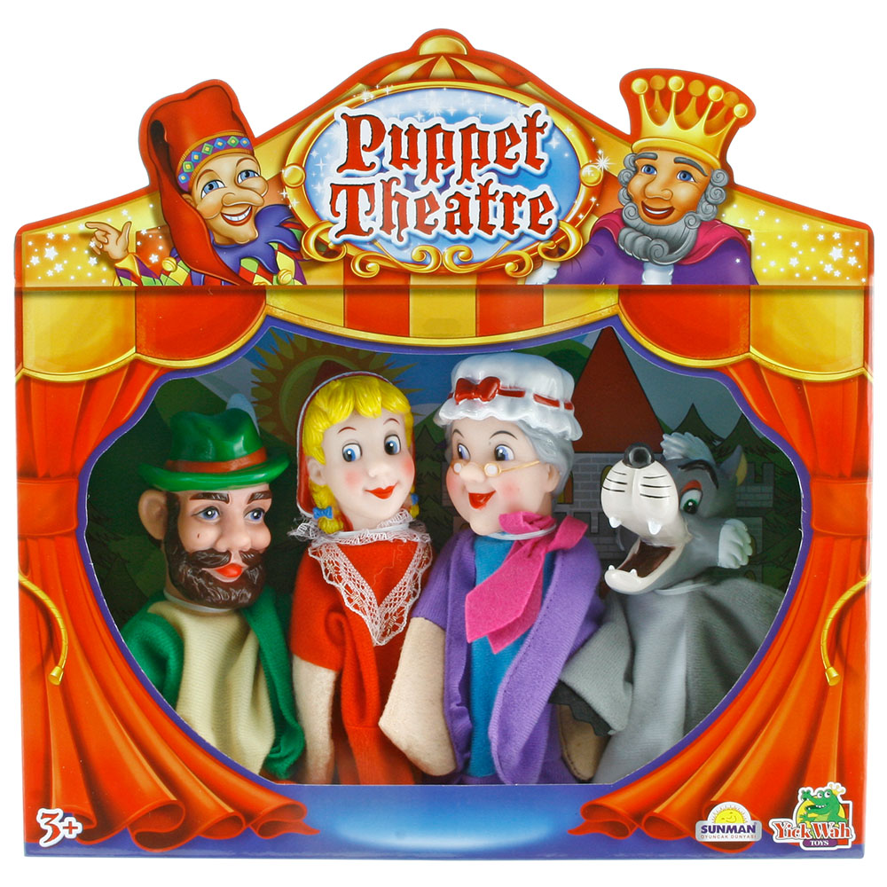 Masal Kahramanları 4'lü El Kuklası Model 2