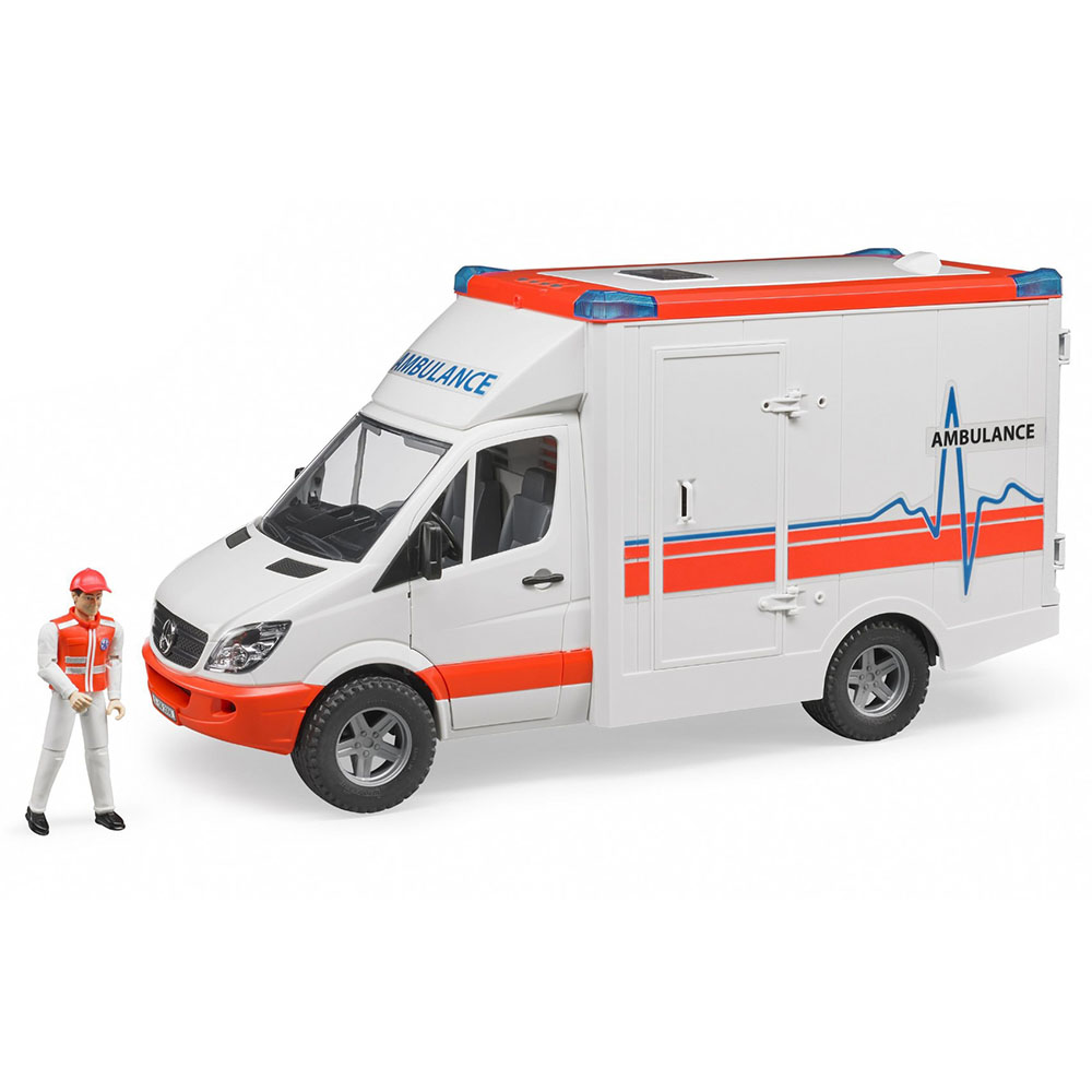 Bruder Mercedes Benz Sprinter Ambulans ve Ekibi