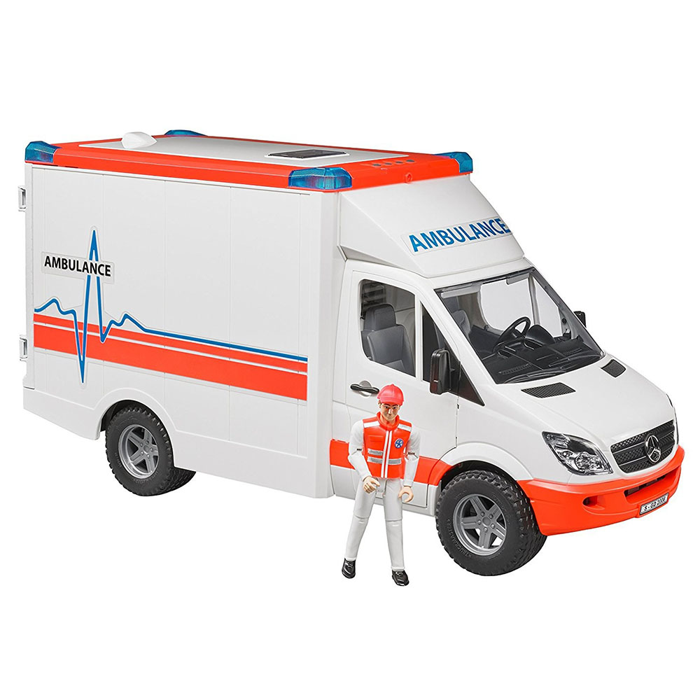 Bruder Mercedes Benz Sprinter Ambulans ve Ekibi