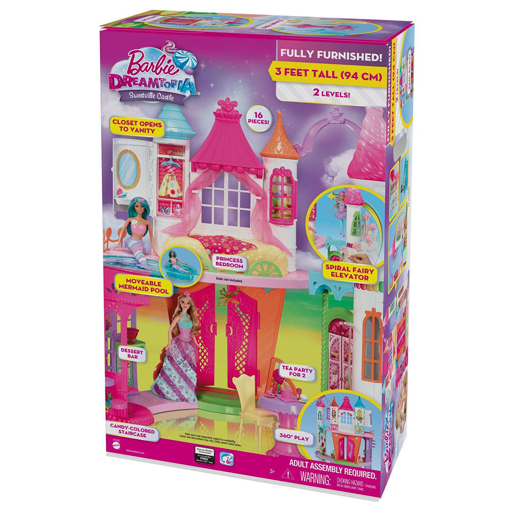 Barbie Dreamtopia Şeker Krallığı Şatosu Oyun Seti