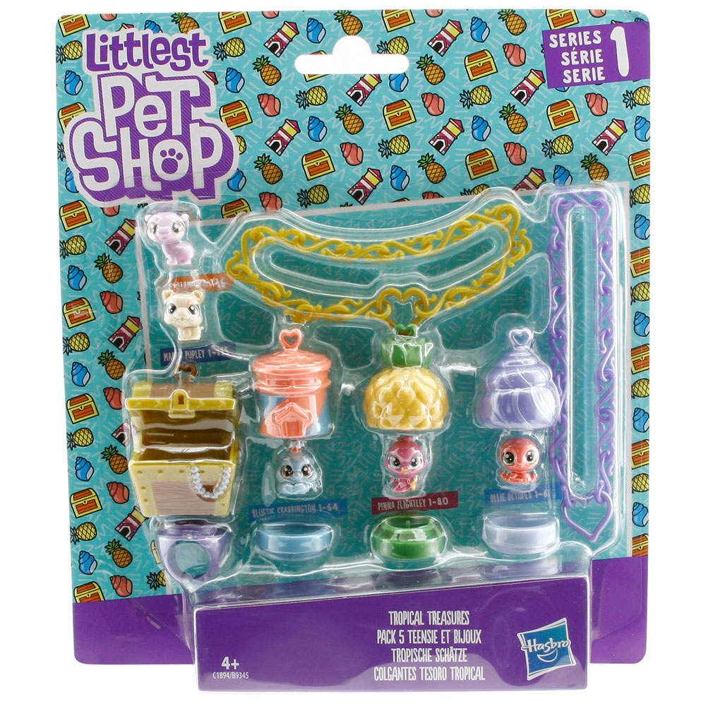 Pet Shop Minişler Tropical Treasures Mini Miniş ve Aksesuar Seti