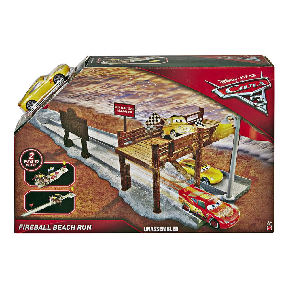 Cars 3 Fireball Plajı Yarışı Oyun Seti