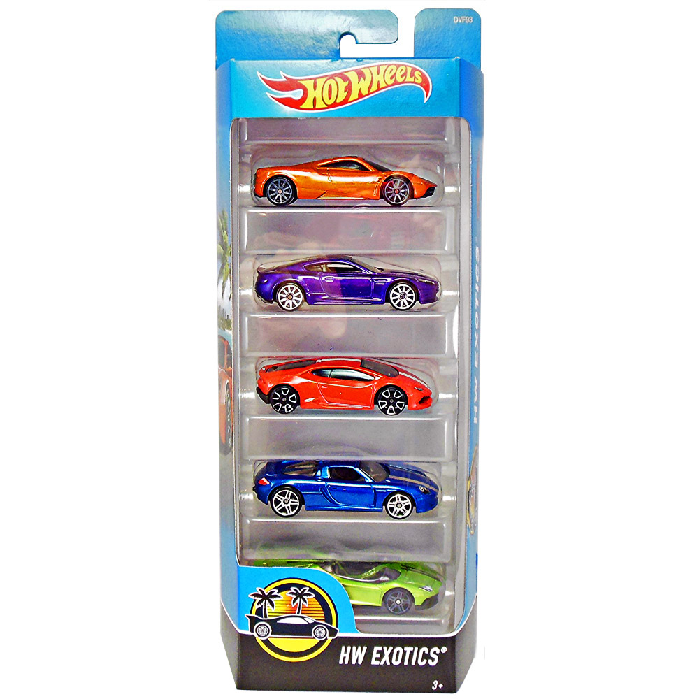 Hot Wheels Beşli Araba Seti DVF95