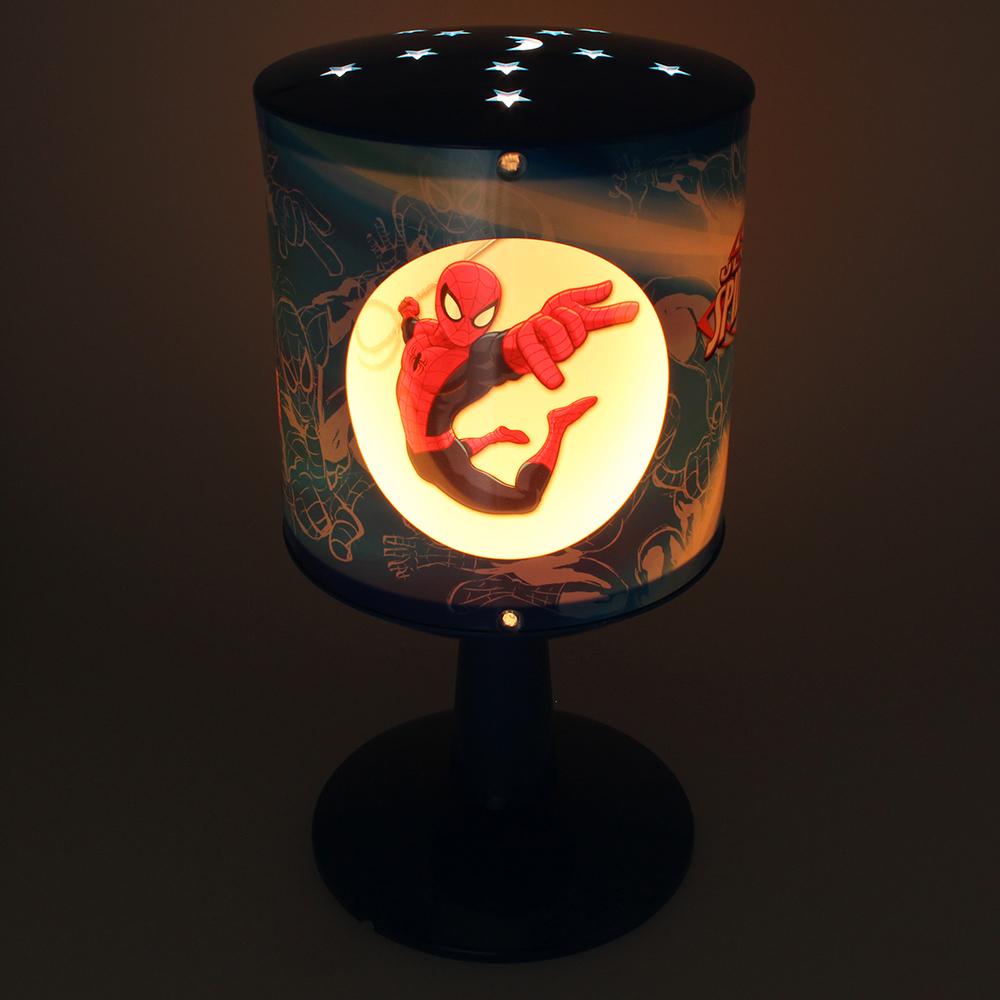 Örümcek Adam Pencereli Abajur