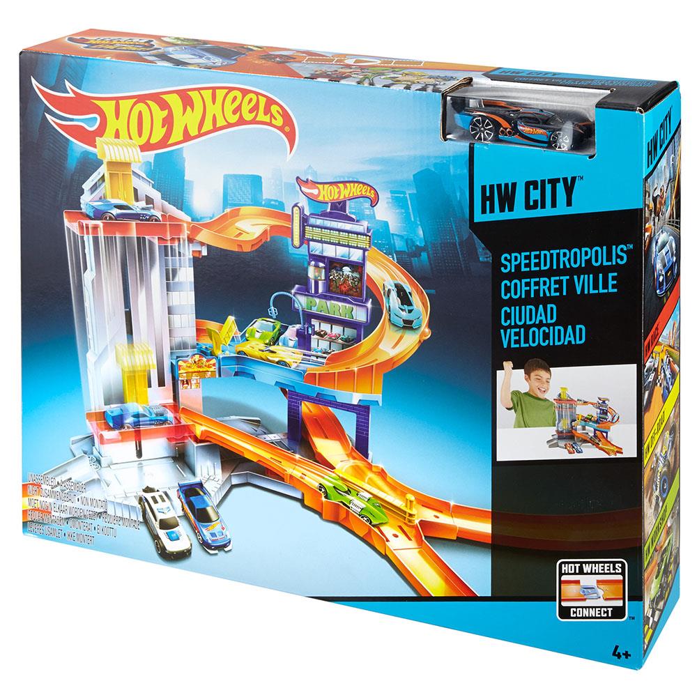 Hot Wheels Speedtropolis Garaj Oyun Seti