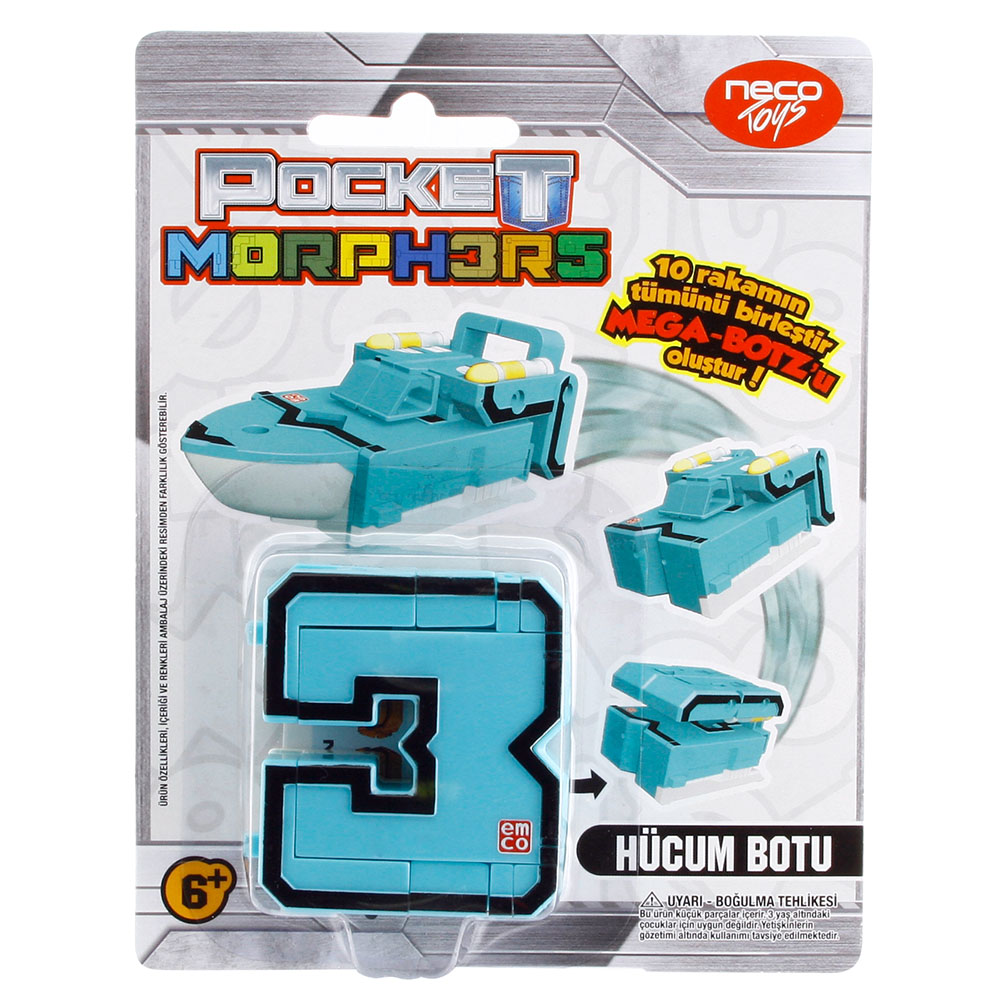 Pocket Morphers Dönüşebilen Numaralar Hücum Botu