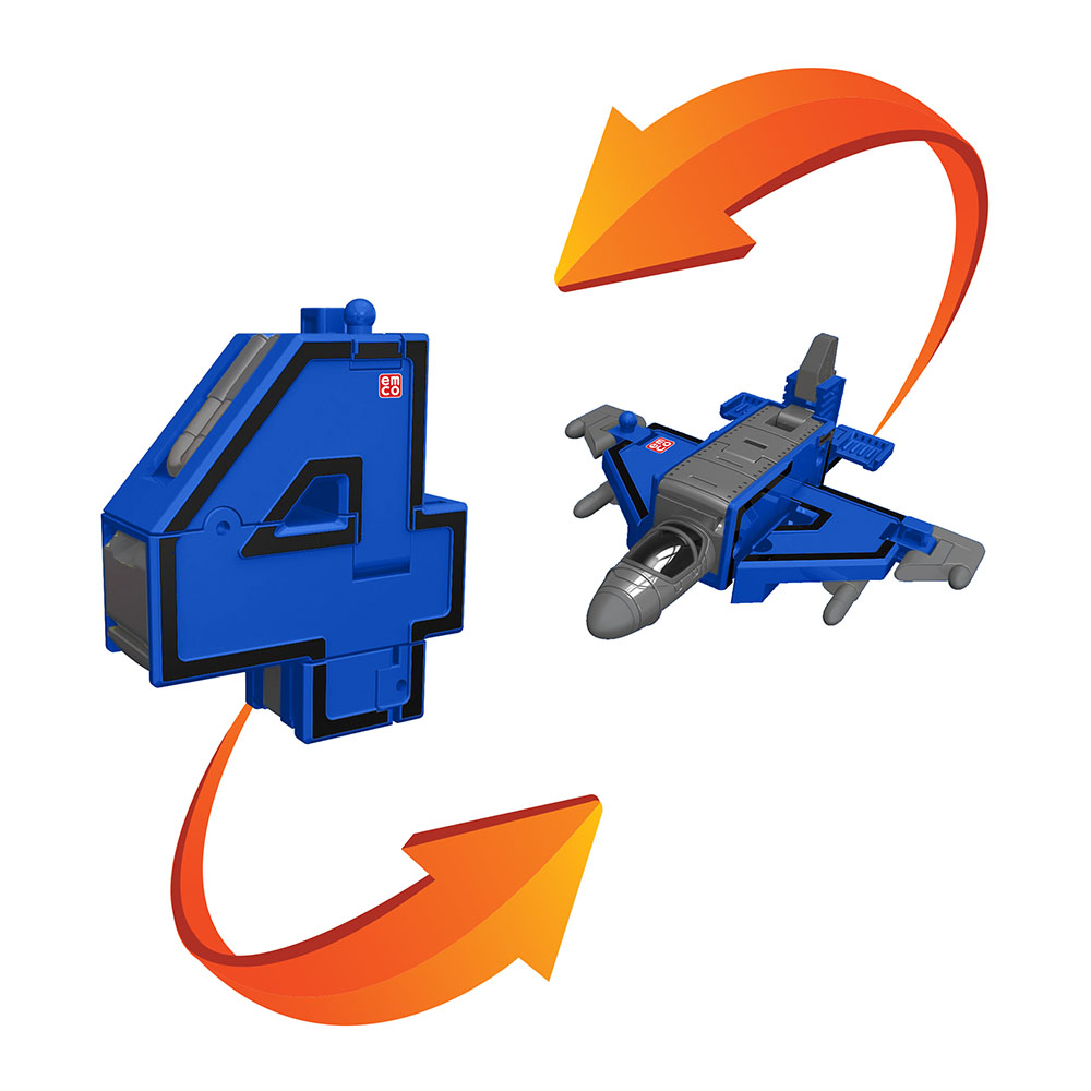 Pocket Morphers Dönüşebilen Numaralar Savaş Uçağı