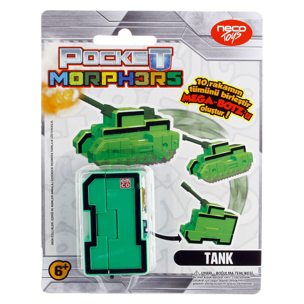 Pocket Morphers Dönüşebilen Numaralar Tank